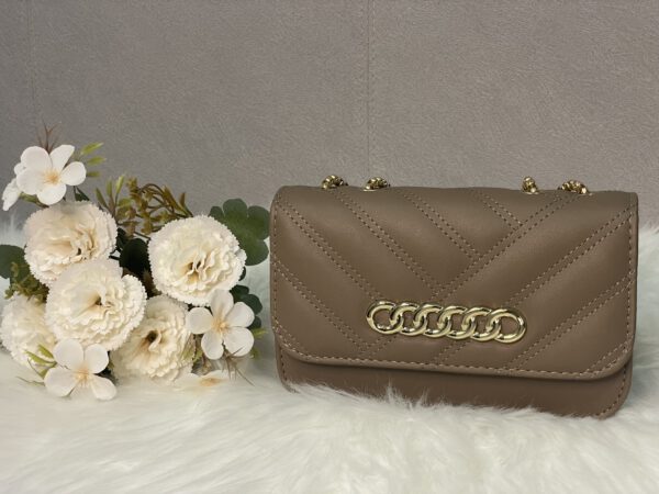 Ladies Bag - Mocha Chain - FB014