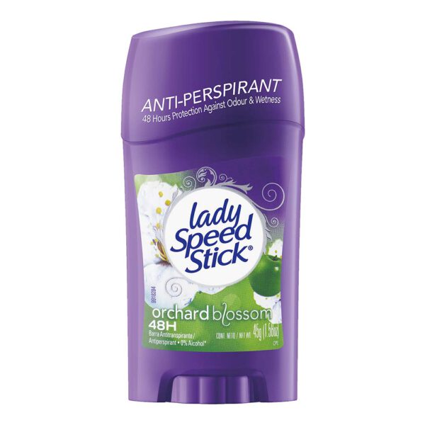 Lady Speed Stick Invisible Dry Deodorant – Orchard Blossom (45g)