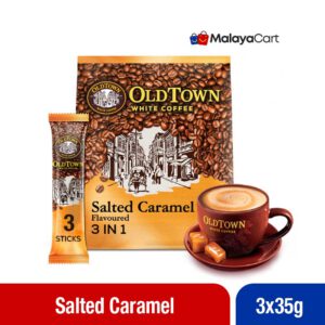Old Town 3 in 1 White Coffee - Saltad Caramel 3x35g