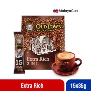OldTown White Coffee 3in1 Instant Coffee – Extra Rich (15x35g)