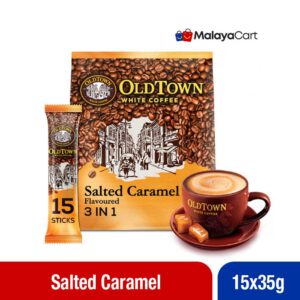 Old Town 3 in 1 White Coffee - Saltad Caramel 15x35g