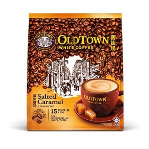 Old Town 3 in 1 White Coffee - Saltad Caramel 15x35g