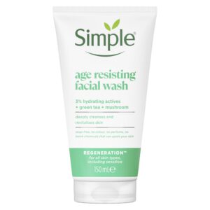 Simple Age Resisting Facial Wash