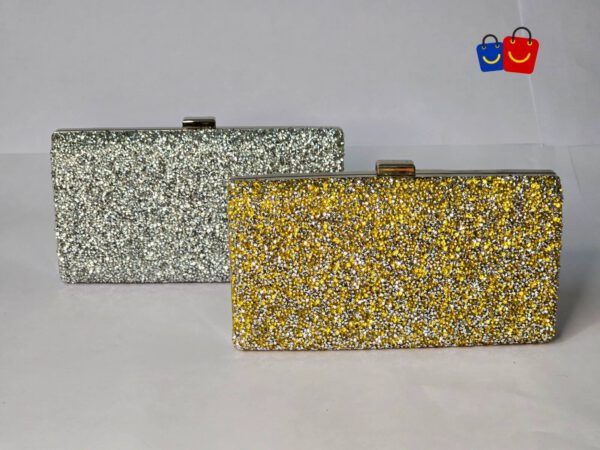 Ladies Bag - Golden Glitter - OB016