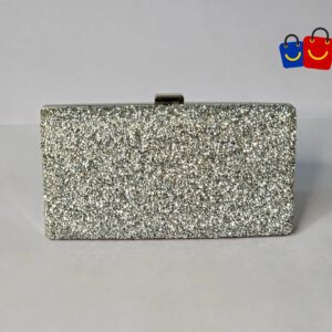 Ladies Bag - Silver Glitter - OB015