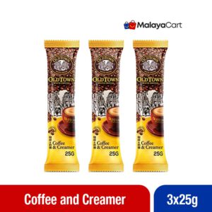 Old Town 3 in 1 White Coffee - Coffee and Creamer 3x25g
