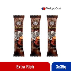 Old Town 3 in 1 White Coffee - Extra Rich 3x35g